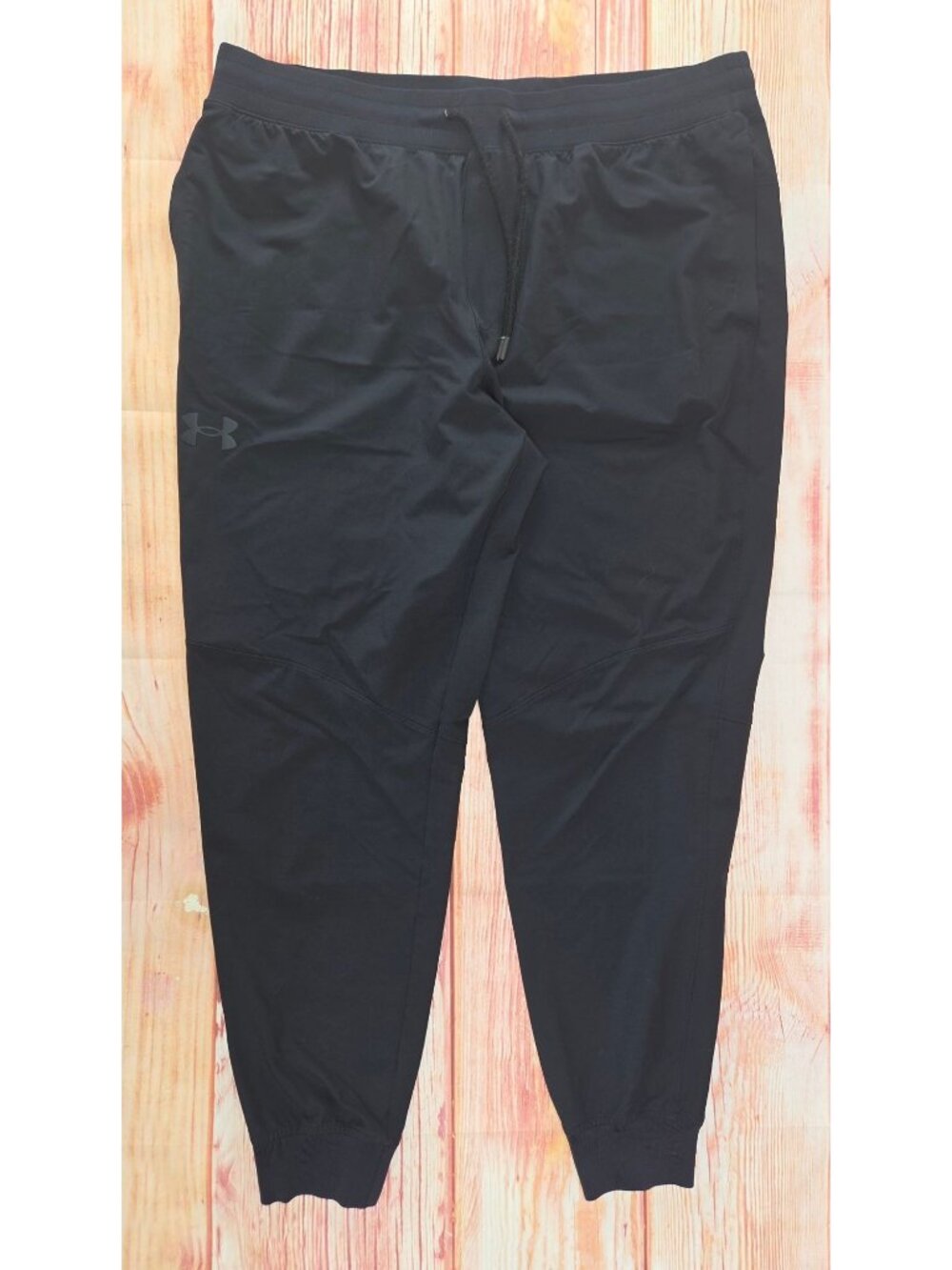 Under Armour Mens Black Jogger Pants XXL Lightweight Stretch Casual Wear
